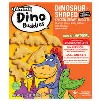 Yummy Dino Buddies Chicken Breast Nuggets, Dinosaur-Shaped, 21 Ounce