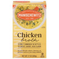 Manischewitz Broth, Chicken, 17 Ounce