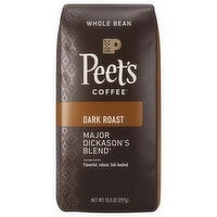 Peet's Coffee Coffee, Whole Bean, Dark Roast, Major Dickanson's Blend, 10.5 Ounce