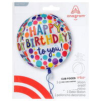 Anagram Birthday 15 Inch Balloon, 1 Each