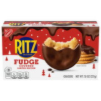 RITZ Fudge Covered Holiday Crackers, Limited Edition, 7.8 oz, 7.8 Ounce