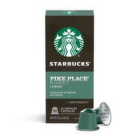 Starbucks by Nespresso Nespresso Original Line Capsules, Pike Place Roast, 10 Each