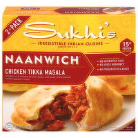 Sukhi's Naanwich, Chicken Tikka Masala, 2 Pack, 2 Each