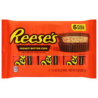 Reese's Peanut Butter Cups, 6 Each