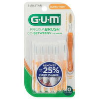 GUM Proxabrush Cleaners, Go-Betweens, Ultra Tight, 10 Each