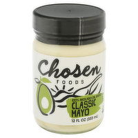 Chosen Foods Mayo, Classic, 12 Ounce