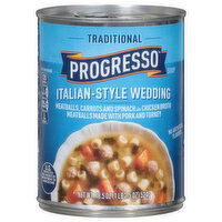 Progresso Soup, Italian-Style Wedding, Traditional, 18.5 Ounce