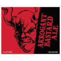 Arrogant Consortia Beer, Arrogant Bastard Ale, 6 Each