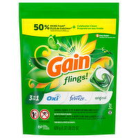 Gain Detergent, 3 in 1, Original, Pacs, 31 Each