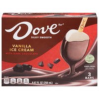 Dove Ice Cream, Vanilla, 3 Each