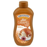 Smucker's Topping, Hot Caramel Flavored, Microwaveable, 15.5 Ounce