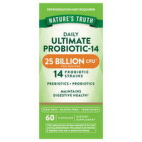 Nature's Truth Ultimate Probiotic-14, Daily, Capsules, 60 Each