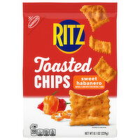 RITZ Toasted Chips Sweet Habanero Crackers, 8.1 oz, 8.1 Ounce