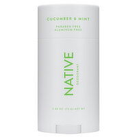 Native Deodorant, Cucumber & Mint, 2.65 Ounce