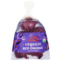 Wild Harvest Red Onions, Organic, 32 Ounce