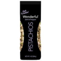 Wonderful Salt & Pepper Pistachios, 14 Ounce