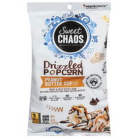 Sweet Chaos Popcorn, Drizzled, Peanut Butter Cup, 5.5 Ounce