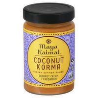 Maya Kaimal Indian Simmer Sauce, Coconut Korma, Mild, 12.5 Ounce