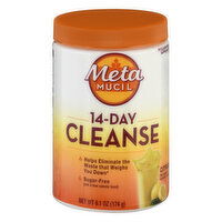 Metamucil Fiber Powder, Citrus, 14-Day Cleanse, 6.1 Ounce