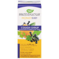 Nature's Way Sambucus Cough Syrup, Honey Berry, 4 Fluid ounce