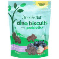 Beech-Nut Dino Biscuits, Blueberry Yogurt, 5 Ounce