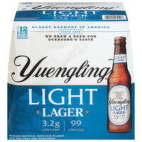 Yuengling Beer, Light Lager, 12 Pack, 12 Each