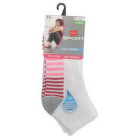 Hanes Sport Socks, Cool Comfort, Arch Support, Ankle, 3 Each