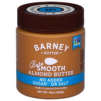 Barney Bare Smooth Almond Butter, 10 Ounce