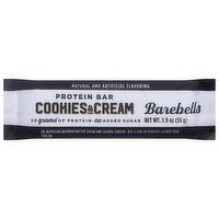 Barebells Protein Bar, Cookies & Cream, 1.9 Ounce