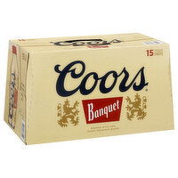 Coors Banquet Beer, 15 Each