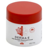 Derma E Anti-Wrinkle Renewal Cream, 4 Ounce