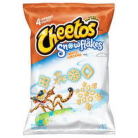 Cheetos Snowflakes Cheese Flavored Snacks, White Cheddar, 7 Ounce