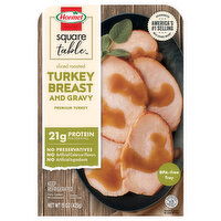 Hormel Square Table Slice Roasted Turkey Breast and Gravy, 15 Ounce