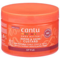 Cantu Custard, Shea Butter, Define & Shine, 12 Ounce