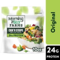 MorningStar Farms Plant Based Chik'n Strips, Original, 10 Ounce