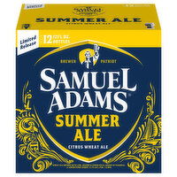 Samuel Adams Citrus Wheat Ale Summer Ale Beer, 12 Each