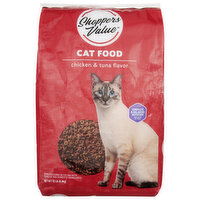 Shoppers Value Cat Food, Chicken & Tuna Flavor, 15 Pound
