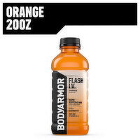 BODYARMOR Flash I.V.  Flash I.V. Orange Electrolyte Sports Drink, 20 Fluid ounce