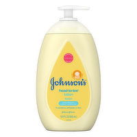 Johnsons Lotion, Head-to-Toe, Newborn, 16.9 Ounce