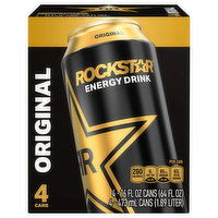 Rockstar Energy Drink, Original, 4 Each