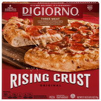 DiGiorno Pizza, Rising Crust, Three Meat, Original, 27.1 Ounce