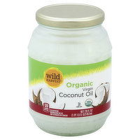 Wild Harvest Coconut Oil, Organic, Virgin, 29 Ounce