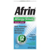 Afrin Nasal Spray, Allergy Sinus, 0.5 Fluid ounce