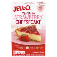 Jell-O Strawberry Cheesecake Dessert Kit, 19.6 Ounce