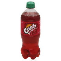 Crush Soda, Strawberry, 20 Ounce