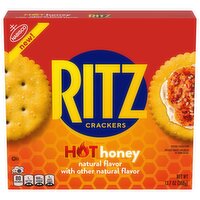 RITZ Hot Honey Crackers, Snacks for Kids and Adults, Lunch Snacks, 13.7 Ounce