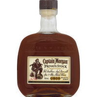 Captain Morgan Private Stock Rum, Premium Barrel, 750 Millilitre