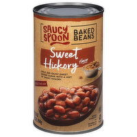 Saucy Spoon Baked Beans, Sweet Hickory, 28 Ounce