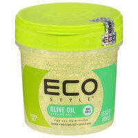 Eco Style Max Hold Olive Oil Styling Gel, 16 Ounce