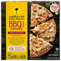 California Pizza Kitchen Pizza, Crispy Thin Crust, BBQ Chicken Recipe, 14.7 Ounce